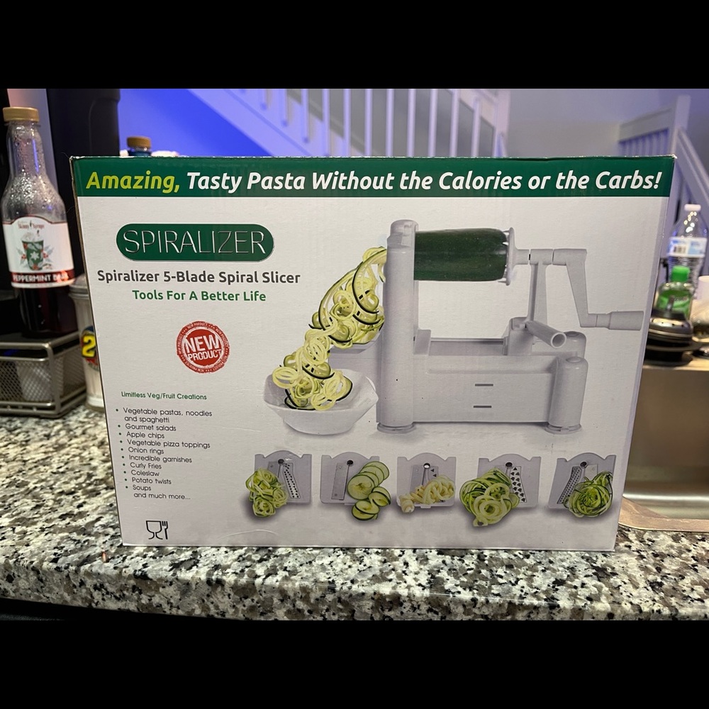 Spiralizer 5 blade spiral slicer